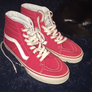 Vans Red Hightop